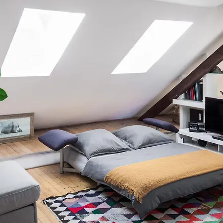 Romantisches Dach-loft Im Zentrum Mit Terasse I 100qm I Self Checkin 格拉茨