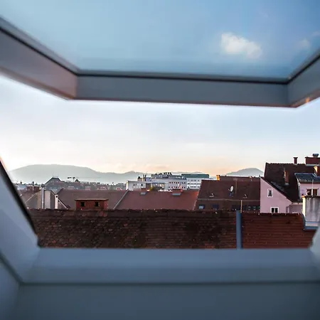 Romantisches Dach-Loft Im Zentrum Mit Terasse I 100Qm I Self Checkin * Graz