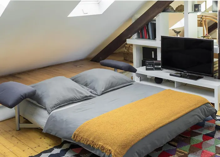 Romantisches Dach-loft Im Zentrum Mit Terasse I 100qm I Self Checkin Apartman Graz